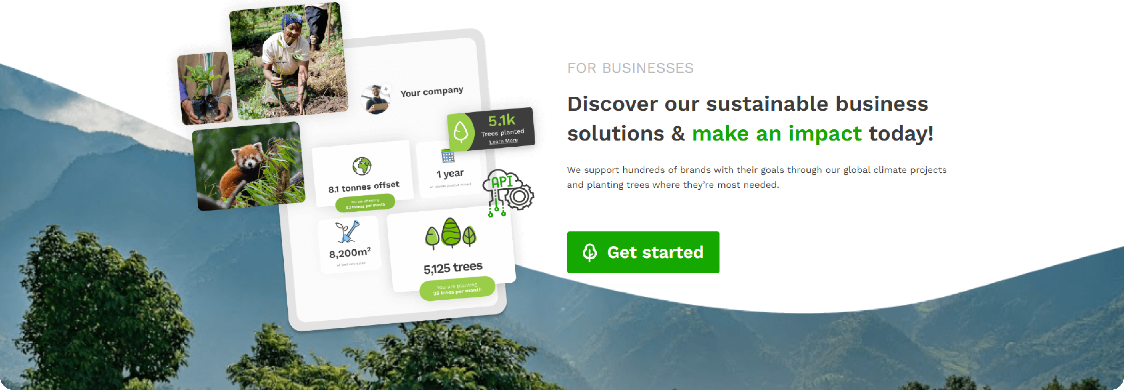 Discover our sustainable business solutions
